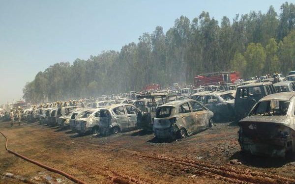 ஏரோ இந்தியா ஷோ நிகழ்ச்சியில் தீ விபத்து.. 300 கார்கள் எரிந்து சாம்பல்!