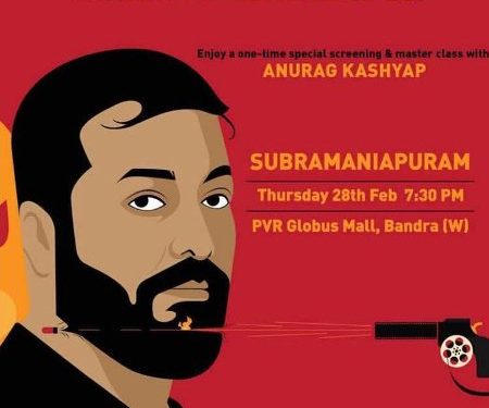 சசிகுமாரின் “சுப்ரமணியபுரம்” திரைப்படத்தை காண இருக்கும் பாலிவுட் இயக்குனர் அனுராக் காஷ்யப்!!