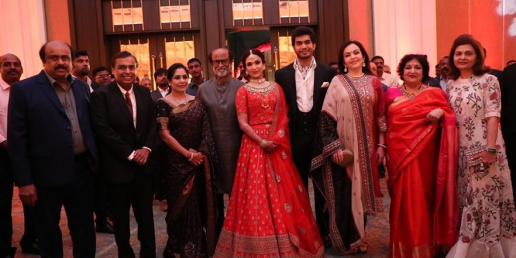 Vishagan – Soundarya Rajinikanth wedding celebrations photos