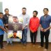Director Shankar Unveiling the First Look of Sivappu Manjal Pachai