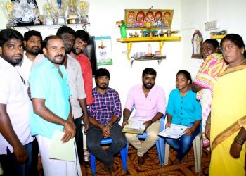 தங்க மகளுக்கு மீண்டும் ஒரு தங்கம் வழங்கிய மக்கள் செல்வன் விஜய்சேதுபதி ரசிகர் மன்றம் !
