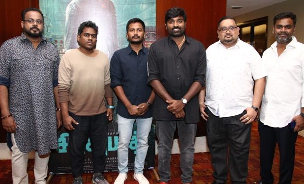  சிந்துபாத் “ படத்தின் பாடல்களை விநியோகஸ்தர்கள் வெளியிட படக்குழுவினர் பெற்றுக் கொண்டார்கள்.