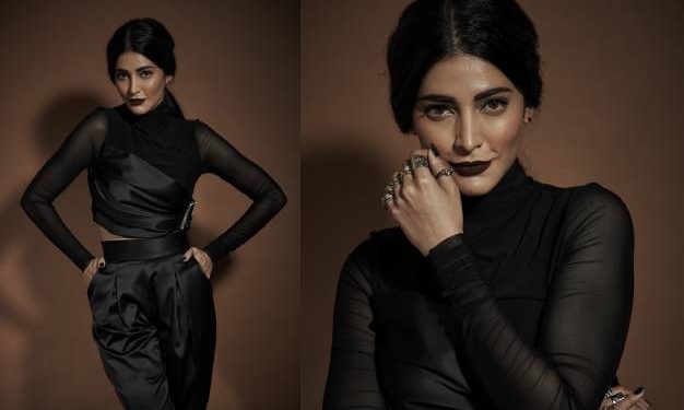 பாடகியும்  நடிகையுமான ஸ்ருதிஹாசன்  ஓர் புதிய சிகரத்தை எட்டி உள்ளார்.