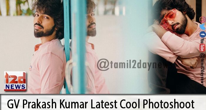 GV Prakash From His Latest Photoshoot