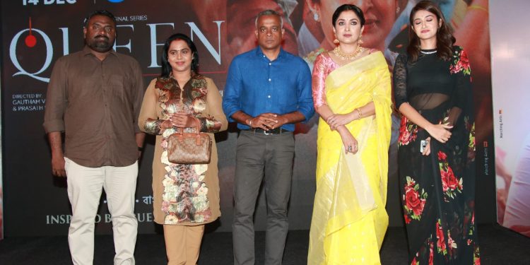 ‘குவீன்’ இணையத் தொடரின் செய்தியாளர்கள் சந்திப்பு!