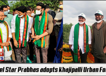 Rebel Star Prabhas adopts Khajipalli Urban Forest