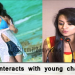 Trisha interacts with young champions