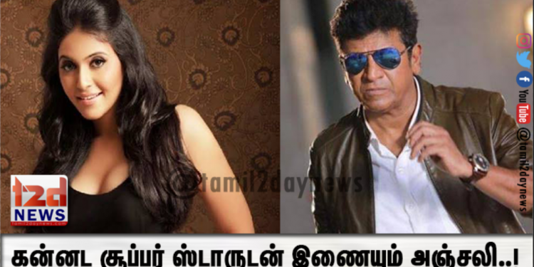 கன்னட சூப்பர் ஸ்டாருடன் இணையும் அஞ்சலி..!