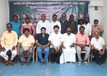 தயாரிப்பாளர்கள் சங்க தேர்தலில் களம் இறங்கும் ‘முன்னேற்ற அணி’ யின் வேட்பாளர்கள் அறிமுகம்