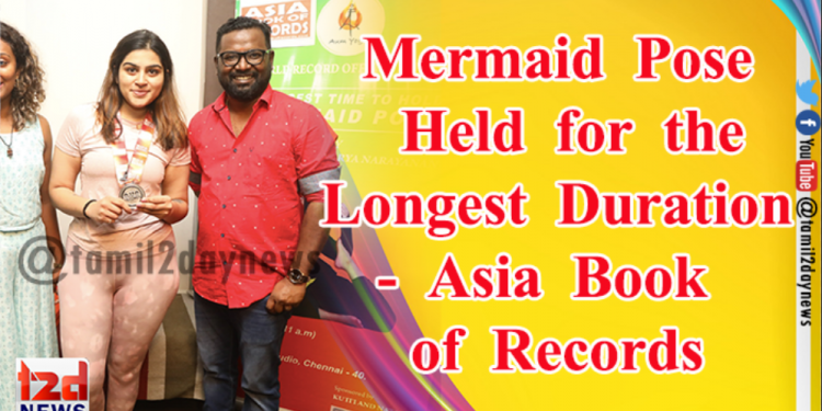 Mermaid Pose Held for the Longest Duration – Asia Book of Records