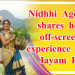 *Actress Nidhhi Agerwal shares her off-screen experience with Actor Jayam Ravi ahead of the release of Bhoomi*