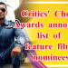 Critics’ Choice Awards announces its most awaited list of feature film nominees