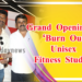 Grand Opening of ‘Burn Out Unisex Fitness Studio’ Gym (8th Outlet K.K.Nagar ) Event Stills