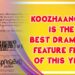 Koozhaangal is the best dramatic feature film of this year