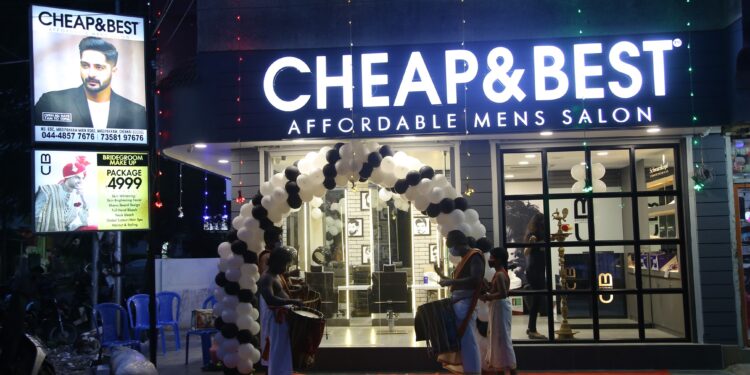 Cheap & Best Mens Salon Brand inaugurated its 25th new salon outlet at Madippakkam