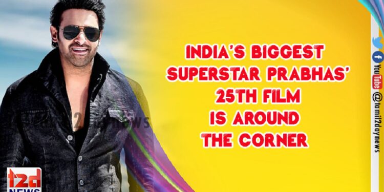 *India’s biggest superstar Prabhas’ 25th film is around the corner.*