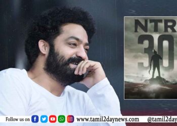 ‘என்டிஆர் 30’ படத்திற்கு ‘தேவாரா’ என்று பெயரிடப்பட்டு, அவரின் பிறந்தநாளை முன்னிட்டு படத்தின் முதல் பார்வையை என்டிஆர் வெளியிட்டுள்ளார்