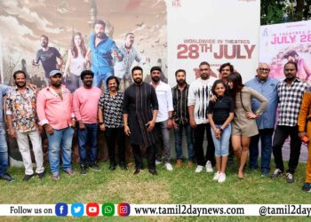 ஆர் கே என்டர்டெயின்மென்ட் ரமேஷ் குமார் தயாரிப்பில், பிரேம் ஆனந்த் இயக்கத்தில் சந்தானம் நடிக்கும் ‘டிடி ரிட்டர்ன்ஸ்’ பத்திரிகையாளர் சந்திப்பு