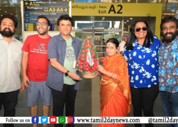 கிராமி விருது பெற்ற வயலின் மேஸ்ட்ரோ கணேஷ் ராஜகோபாலனுக்கு சென்னையில் உற்சாக வரவேற்பு