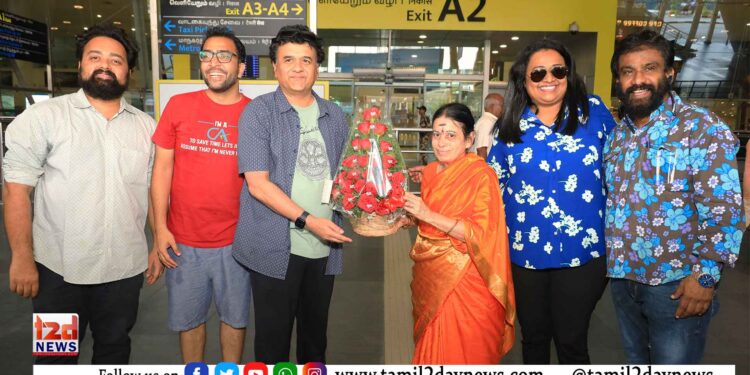 கிராமி விருது பெற்ற வயலின் மேஸ்ட்ரோ கணேஷ் ராஜகோபாலனுக்கு சென்னையில் உற்சாக வரவேற்பு