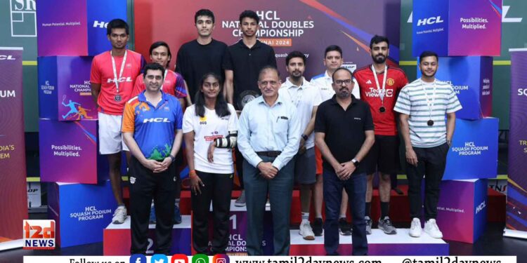 HCL National Doubles Championship Concludes Successfully in Chennai
