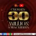 Sun TVயின் YouTube சேனல் 30 மில்லியன் ஃபாலோயர்ஸை பெற்று சாதனை படைத்துள்ளது!!