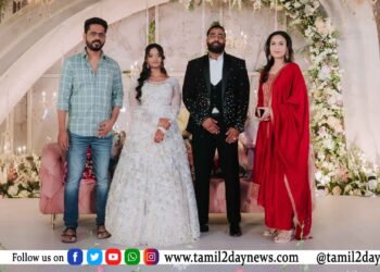 தமிழ் சினிமாவின் வெளிநாட்டு முன்னணி சக்தி மணமுடித்தார்: அகிம்சா என்டர்டெயின்மென்ட் நிறுவனர் வித்துர்ஸ், லிஷாவுடன் திருமணம்